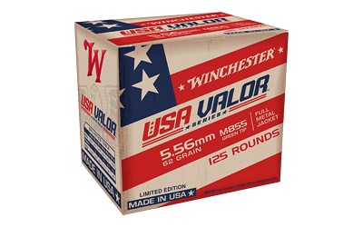 WINCHESTER USA VALOR 556 62G 125RDS