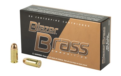 CCI Blazer Brass Ammunition .45 ACP 230 Grain Full Metal Jacket 50 Per Box