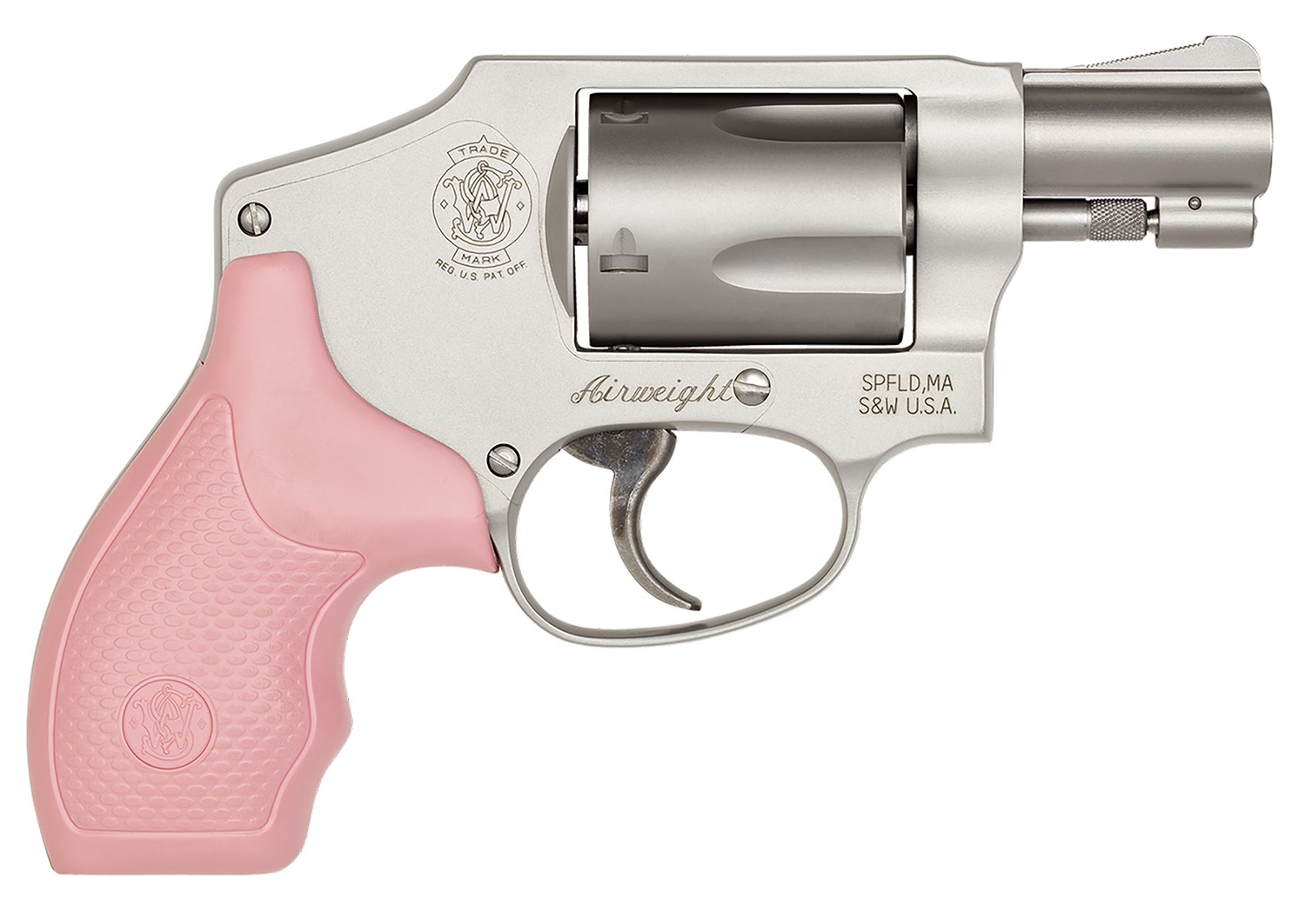 SMITH & WESSON MODEL 642, AIRWEIGHT, 38 SPL + P, 1.88", STANILESS STEEL