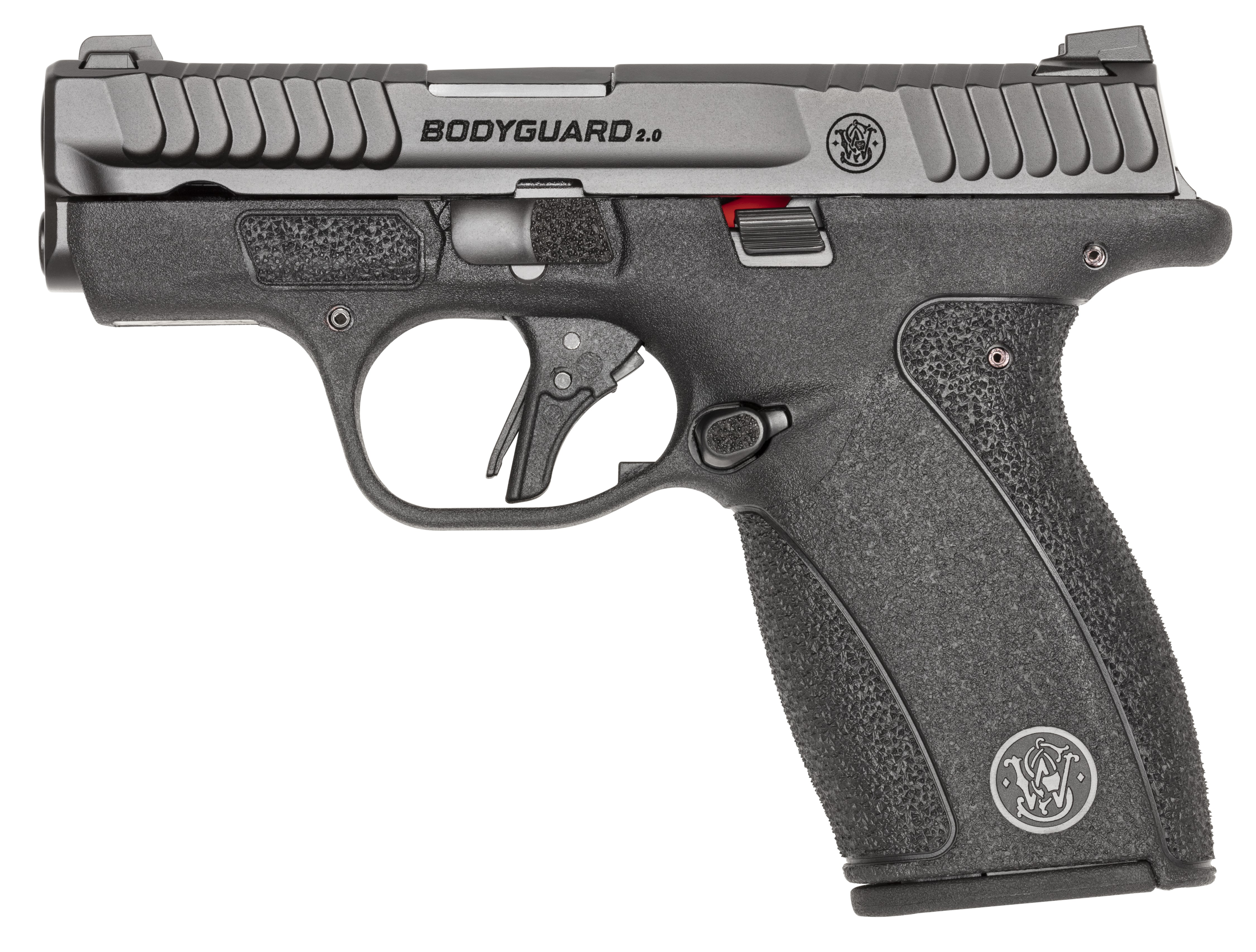 SMITH AND WESSON BODYGUARD 2.0, 380ACP, 2.75", FRT TRITIUM SITE, FLATFACE TRIGGER, 12RDS