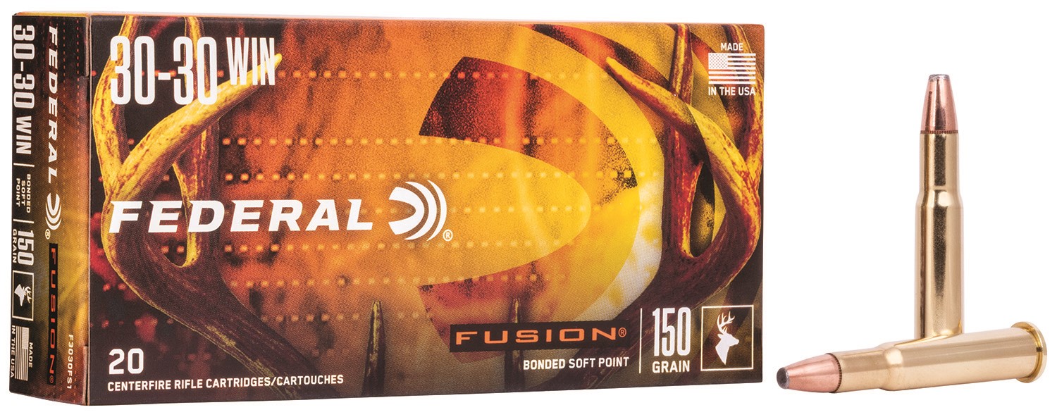 FEDERAL #F3030FS1 30-30 150GR FUSION, 20RDS