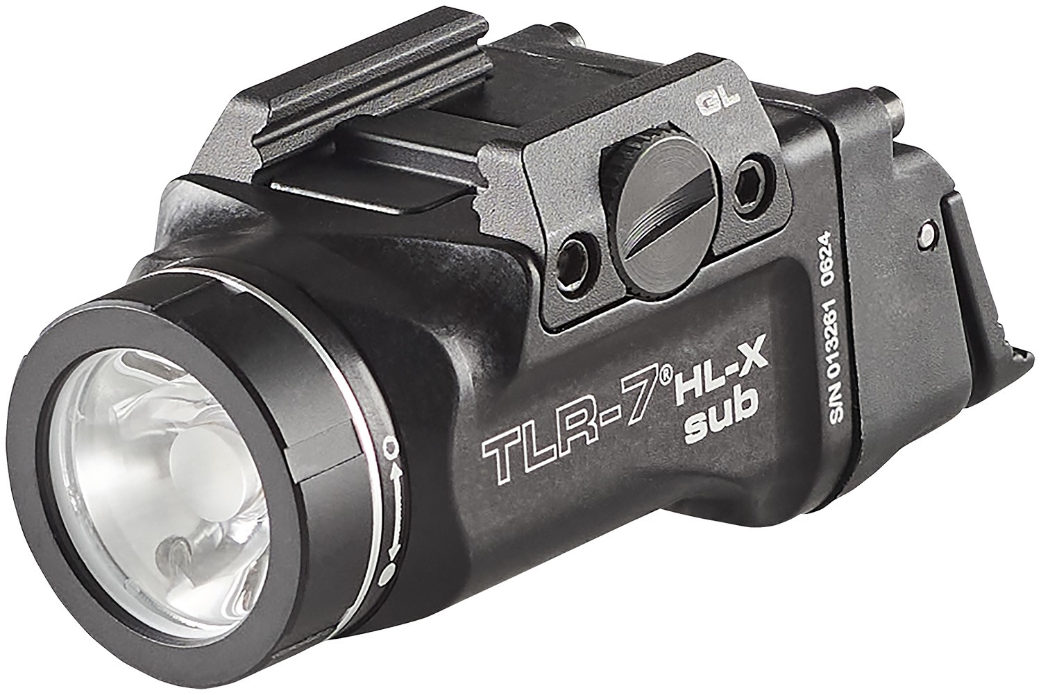 Streamlight TLR-7 HL-X SUB USB Black 6000 Series Aluminum Glock 43x/48 1000 Lumens