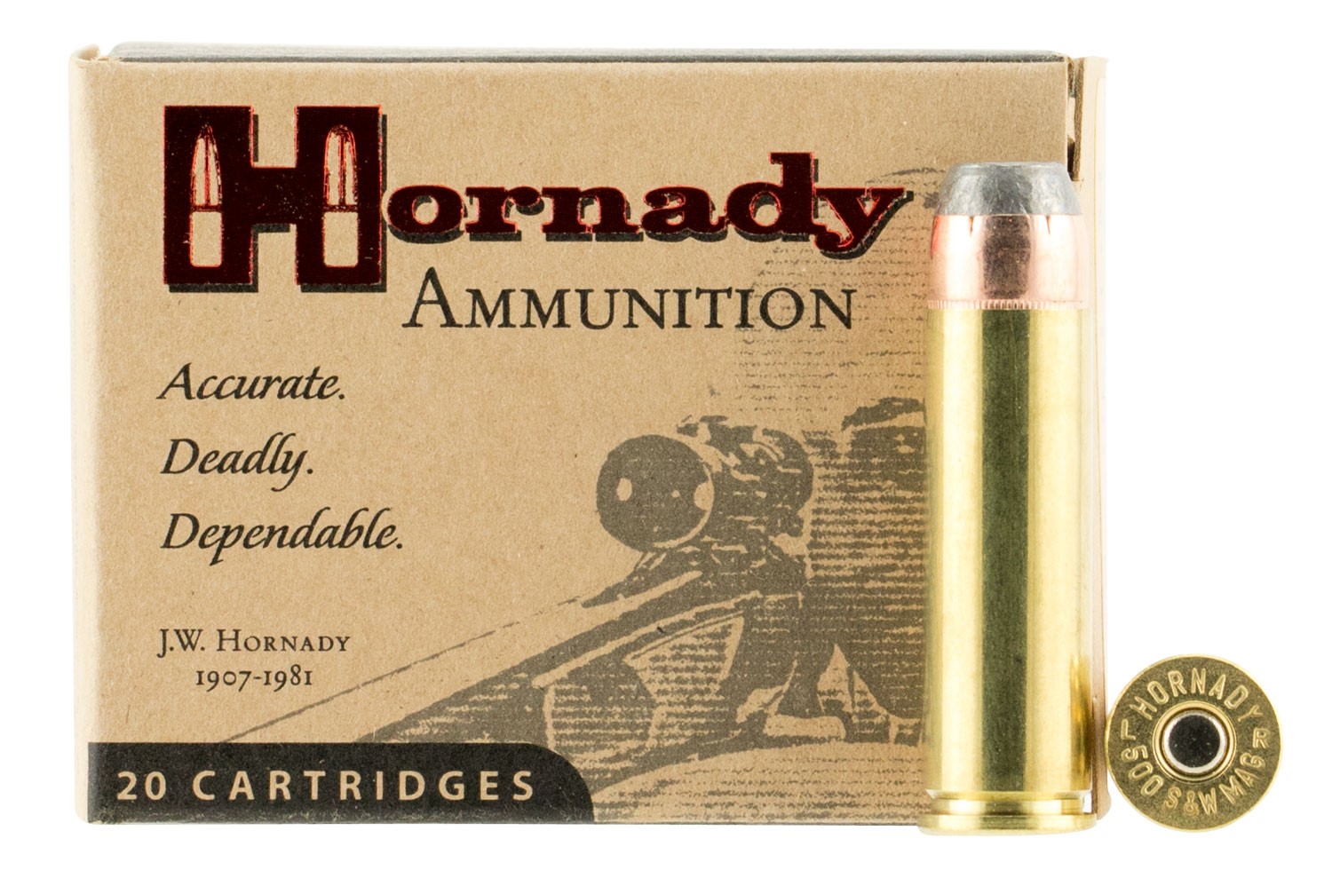 HORNADY #9252 500SW 500G XTP-20RD