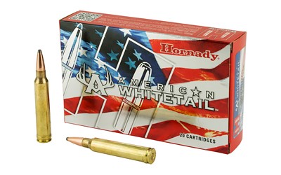 Hornady, American Whitetail, 300 Win, 180 Grain, Soft Point, InterLock, 20 Round Box