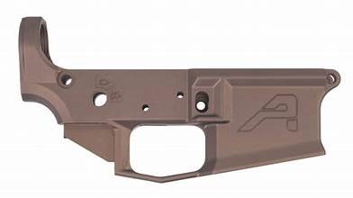 AERO PRECISION M4E1, STRIPPED LOWER RECEIVER, KODIAK BROWN ANODIZED