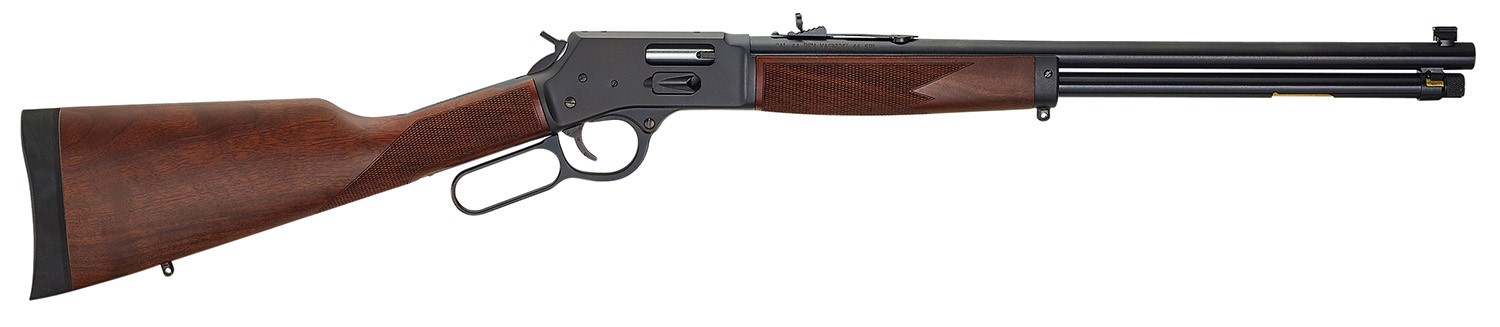 HENRY BIG BOY SIDEGATE, 357MAG, 20" BLUE W/WALNUT STOCK, 10RDS