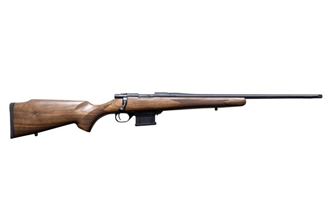 HOWA M1500 MINI HUNTER, 6MM ARC, 22" THREADED BARREL, WALNUT STK, RH, 5RDS