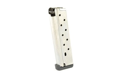 CMC Products, Magazine, 38 Super, 10 Rounds, Fits 1911, Includes Polymer Base Pad, Stainless