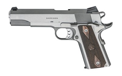 SPRINGFIELD ARMORY GARRISON, 9MM, 5" STAINLESS W/MATCH GRADE BARREL, 9RDS