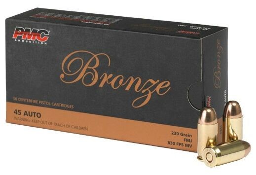 PMC #45A 45ACP 230G FMJ - 50RD