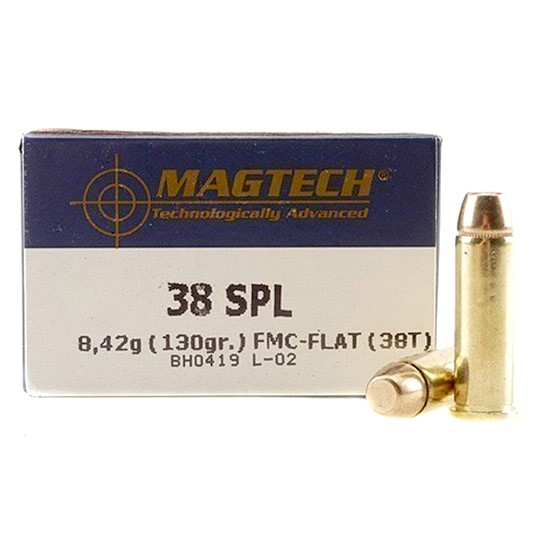 MAGTECH #38T 38SPL 130GR FMJ, 50RDS