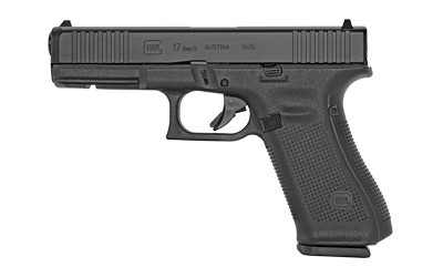 GLOCK 17GN5 9MM 4.49" W/FXD SITES, FRT SERRATIONS, 17RD CAPACITY GLOCK 17GN5 9MM 4.49" W/FXD SITES, FRT SERRATIONS, 17RD CAPACITY