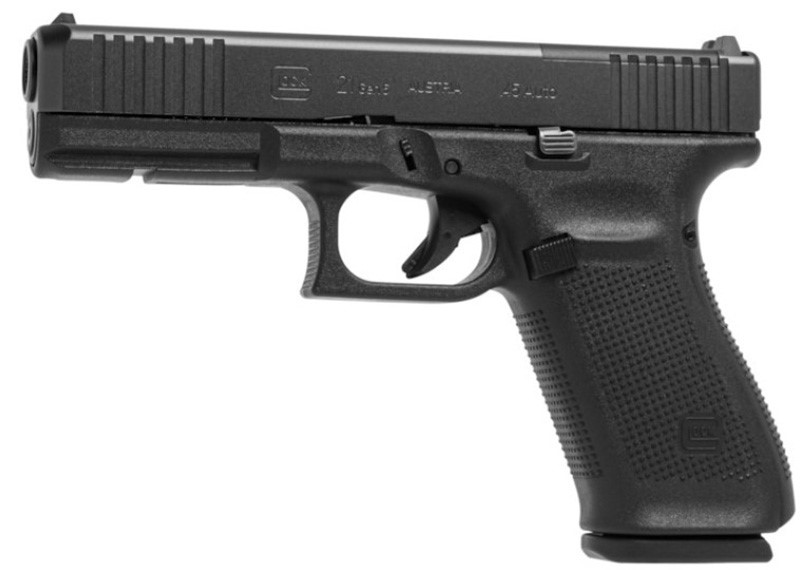 Glock Gen 5 MOS, .45 ACP, 4.6" Barrel, Black, 13-rd