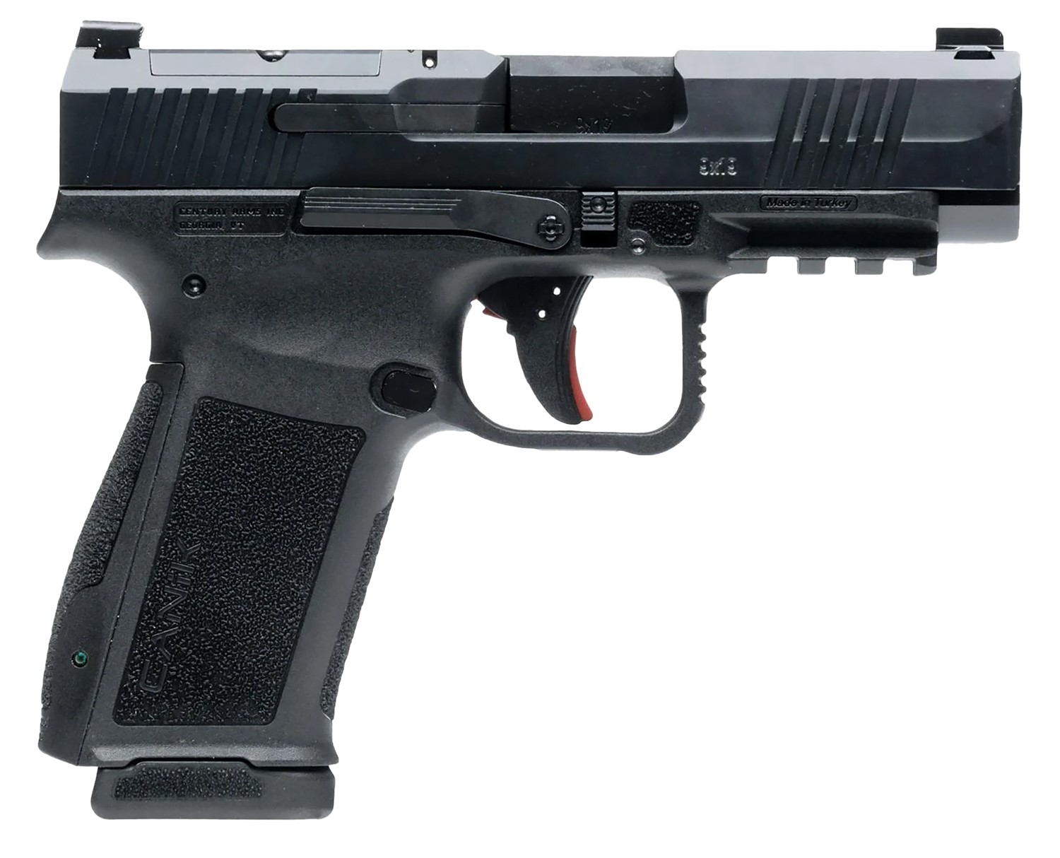 CANIK MC9 LS, BLK 9MM 3.63" 17RD