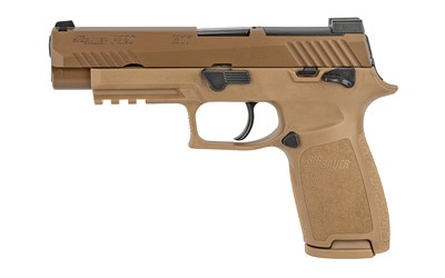 SIG P320F M17 9MM 4.7" COYOTE TAN PISTOL W/TWO 17RD MAGS SIG P320F M17 9MM 4.7" COYOTE TAN PISTOL W/TWO 17RD MAGS