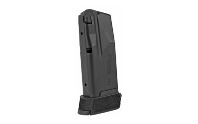 Sig P365 Magazine carrying 12rounds of 9MM ammunition with an extension on the bottom. Sig P365 Magazine carrying 12rounds of 9MM ammunition with an extension on the bottom.
