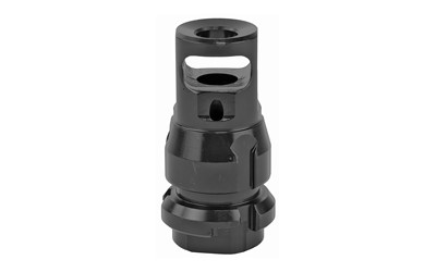 Dead Air Armament, Key Mount, Muzzle Brake, Black, 1/2 X 28 Threads, .38 Bore