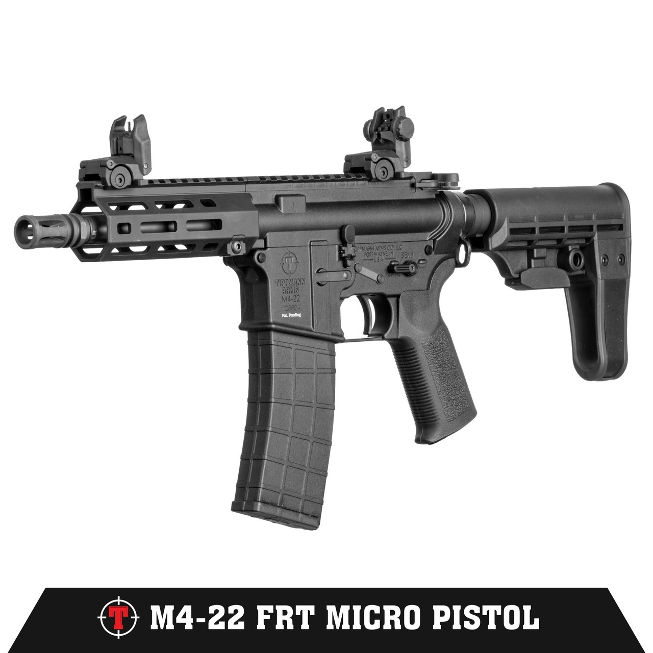 TIPPMANN M4-22 MICRO ELITE FRT PISTOL, 22LR 7", 25RDS TIPPMANN M4-22 MICRO ELITE FRT PISTOL, 22LR 7", 25RDS
