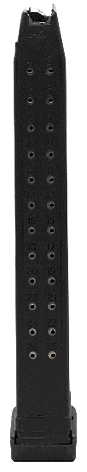 Kci Usa Inc 26rd 45 ACP Compatible w/ Glock 21/21SF/30/30SF/36/41 Black Hardened Steel/Polymer