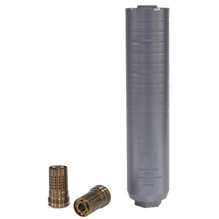 Q THUNDER CHICKEN, QD SILENCER, 7.62MM, 8.1", W/ CHERRY BOMB MUZZLE BRAKE