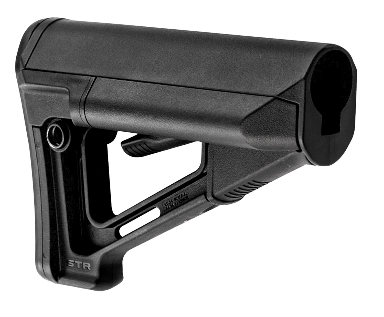 Magpul MAG470BLK STR Carbine Stock Black Synthetic for AR-15, M16, M4 with Mil-Spec Tube (Tube Not Included)